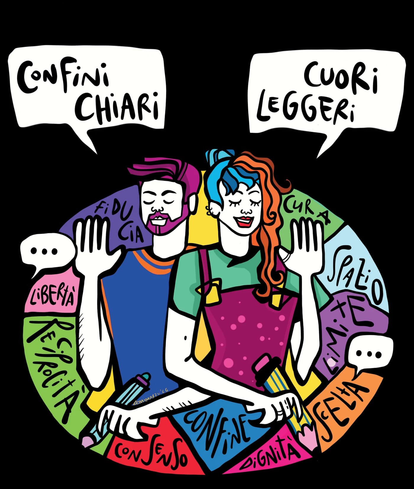 Confini chiari, cuori leggeri